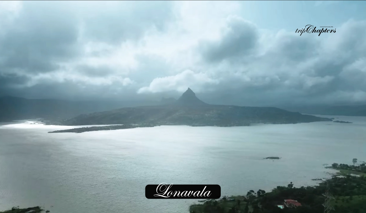 Lonavala rain-soaked mountains under a heavy, overcast sky